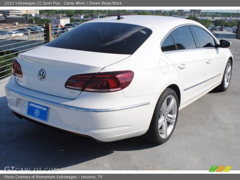 Candy White / Desert Beige/Black 2013 Volkswagen CC Sport Plus