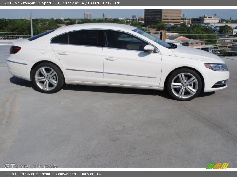 Candy White / Desert Beige/Black 2013 Volkswagen CC Sport Plus