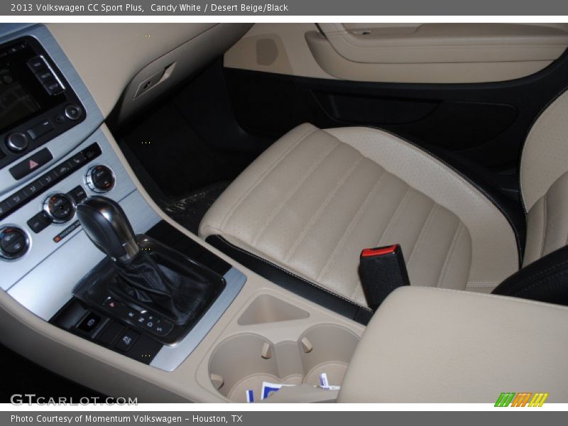 Candy White / Desert Beige/Black 2013 Volkswagen CC Sport Plus