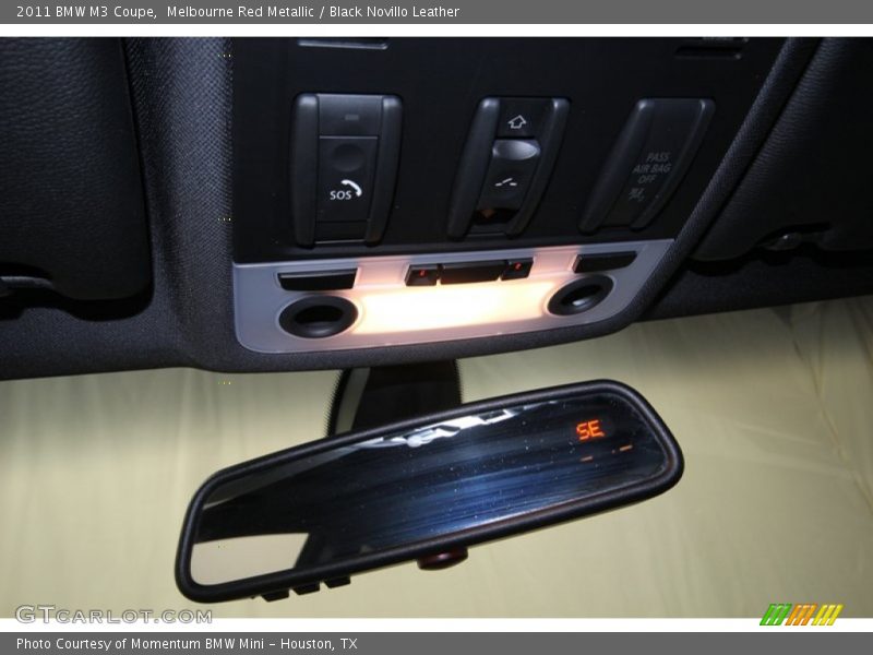 Controls of 2011 M3 Coupe