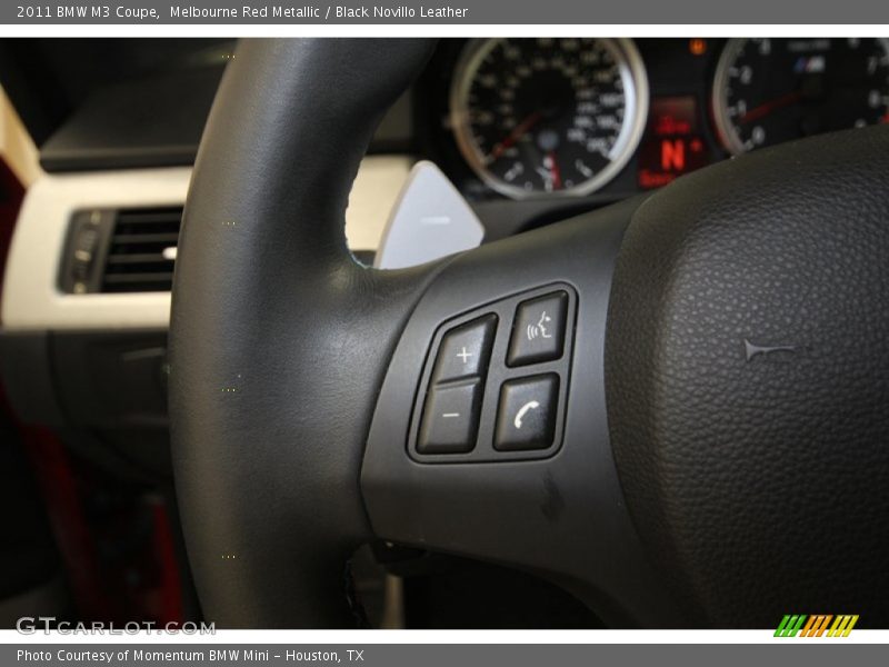 Controls of 2011 M3 Coupe