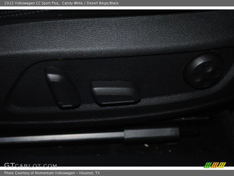Candy White / Desert Beige/Black 2013 Volkswagen CC Sport Plus
