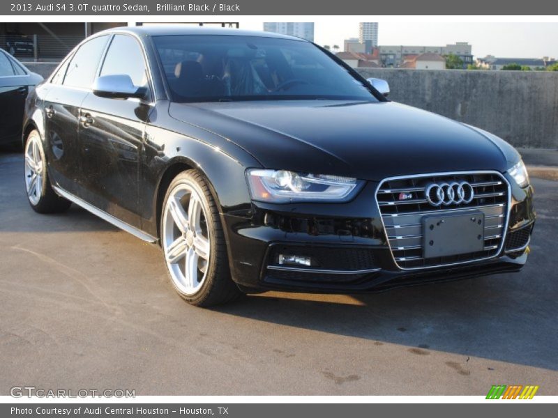 Brilliant Black / Black 2013 Audi S4 3.0T quattro Sedan