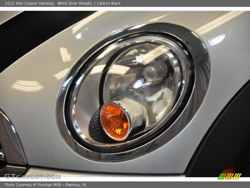 White Silver Metallic / Carbon Black 2013 Mini Cooper Hardtop