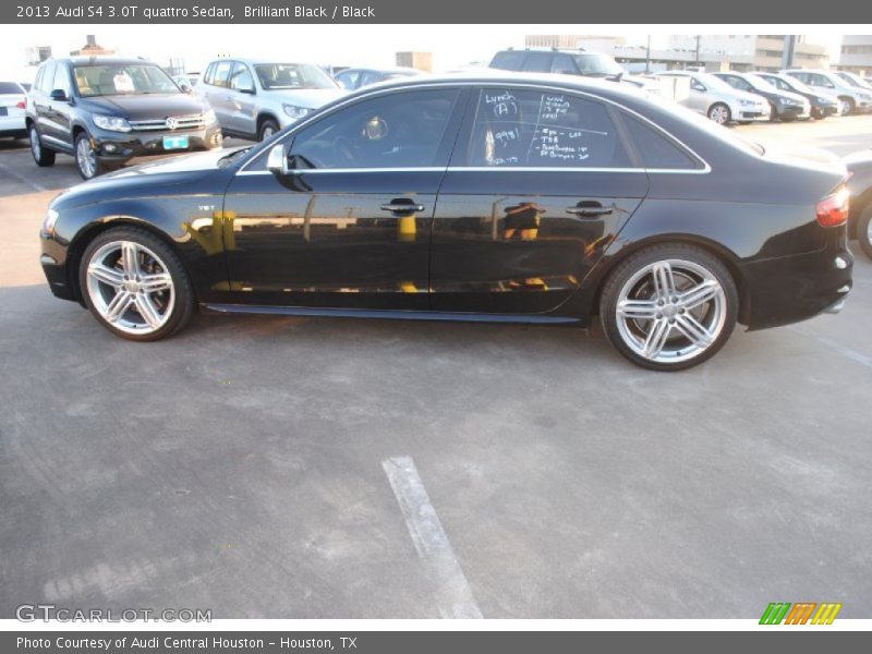 Brilliant Black / Black 2013 Audi S4 3.0T quattro Sedan