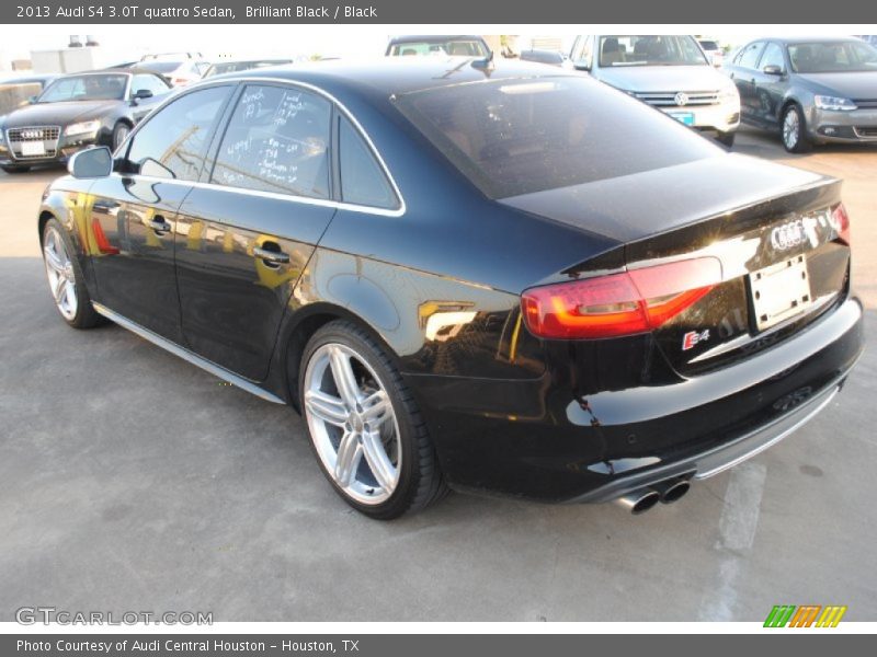 Brilliant Black / Black 2013 Audi S4 3.0T quattro Sedan