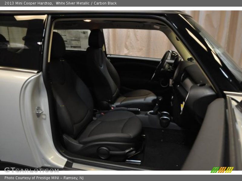 White Silver Metallic / Carbon Black 2013 Mini Cooper Hardtop