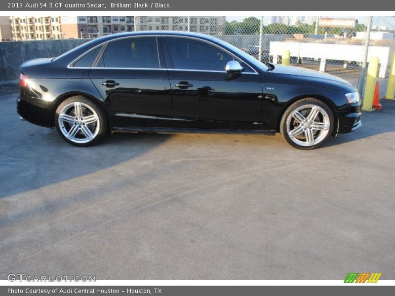 Brilliant Black / Black 2013 Audi S4 3.0T quattro Sedan