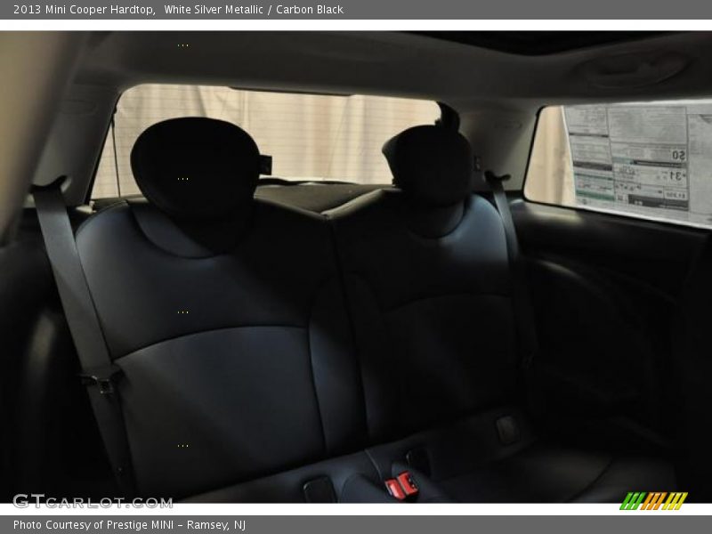White Silver Metallic / Carbon Black 2013 Mini Cooper Hardtop