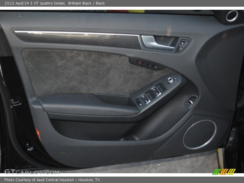 Brilliant Black / Black 2013 Audi S4 3.0T quattro Sedan