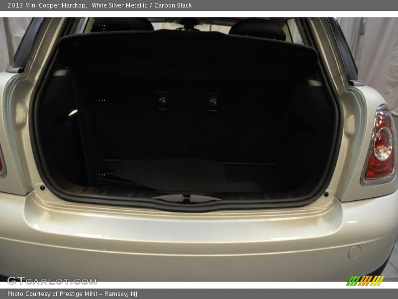 White Silver Metallic / Carbon Black 2013 Mini Cooper Hardtop