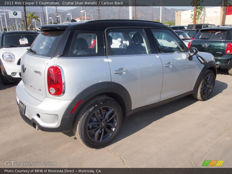 Crystal Silver Metallic / Carbon Black 2013 Mini Cooper S Countryman