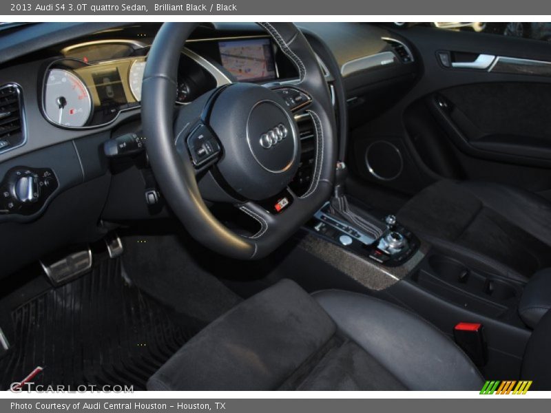 Brilliant Black / Black 2013 Audi S4 3.0T quattro Sedan