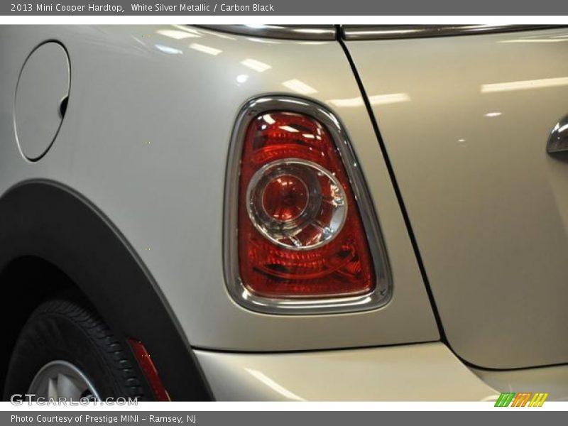 White Silver Metallic / Carbon Black 2013 Mini Cooper Hardtop