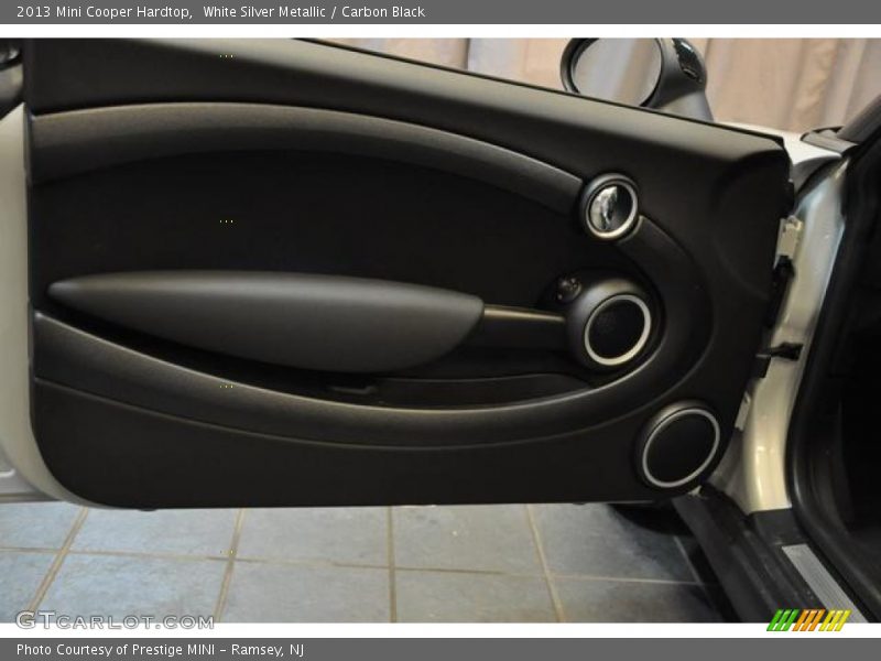 White Silver Metallic / Carbon Black 2013 Mini Cooper Hardtop