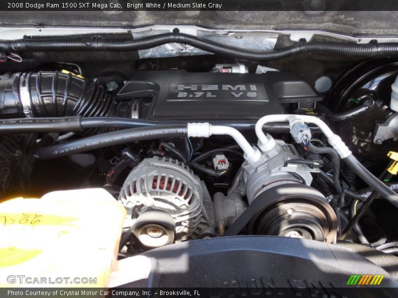  2008 Ram 1500 SXT Mega Cab Engine - 5.7 Liter MDS HEMI OHV 16-Valve V8