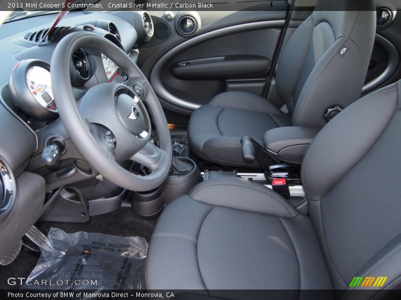  2013 Cooper S Countryman Carbon Black Interior