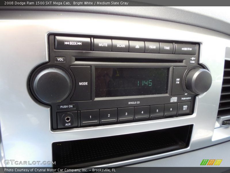 Audio System of 2008 Ram 1500 SXT Mega Cab
