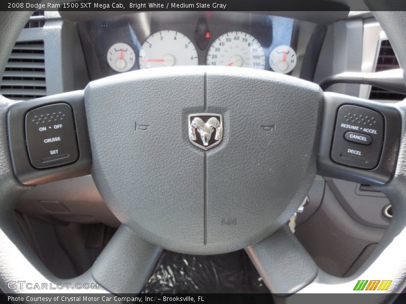  2008 Ram 1500 SXT Mega Cab Steering Wheel