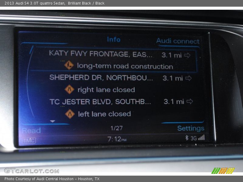 Brilliant Black / Black 2013 Audi S4 3.0T quattro Sedan