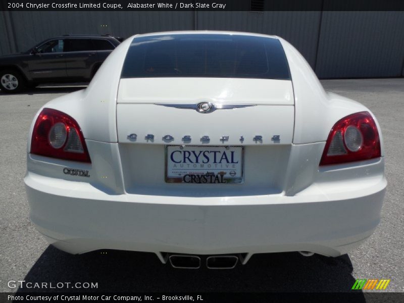 Alabaster White / Dark Slate Gray 2004 Chrysler Crossfire Limited Coupe