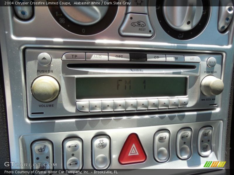 Audio System of 2004 Crossfire Limited Coupe