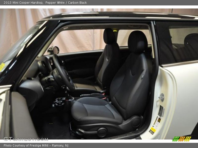 Pepper White / Carbon Black 2013 Mini Cooper Hardtop