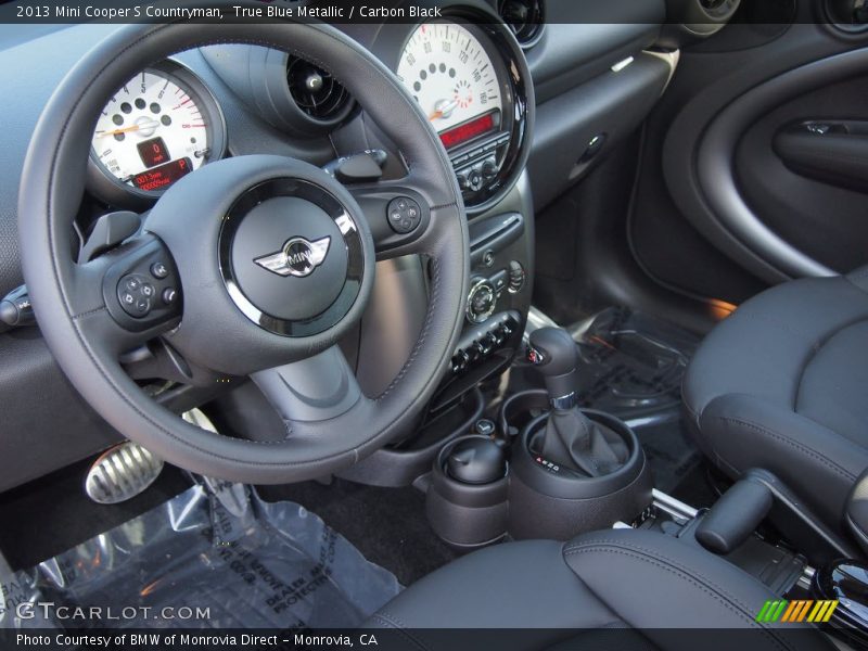 True Blue Metallic / Carbon Black 2013 Mini Cooper S Countryman