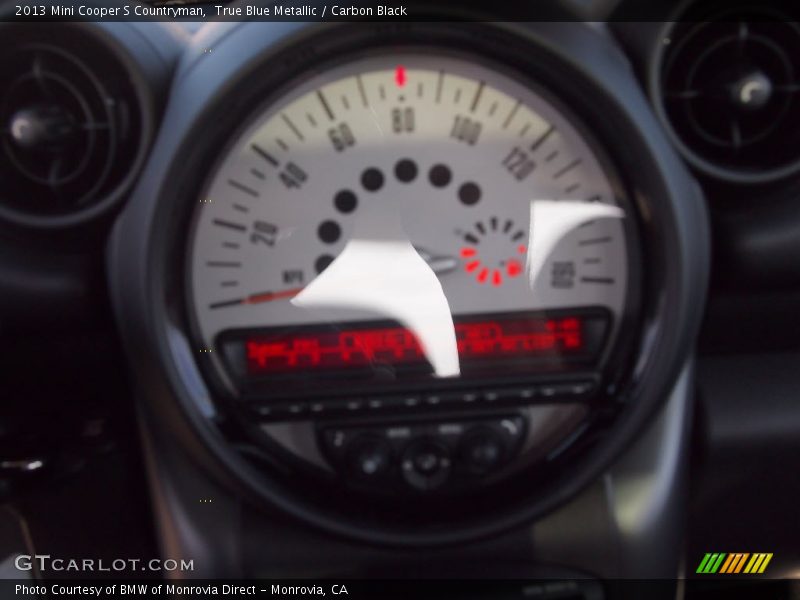 True Blue Metallic / Carbon Black 2013 Mini Cooper S Countryman