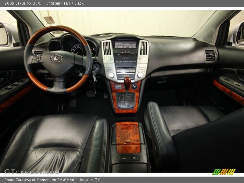 Tungsten Pearl / Black 2009 Lexus RX 350