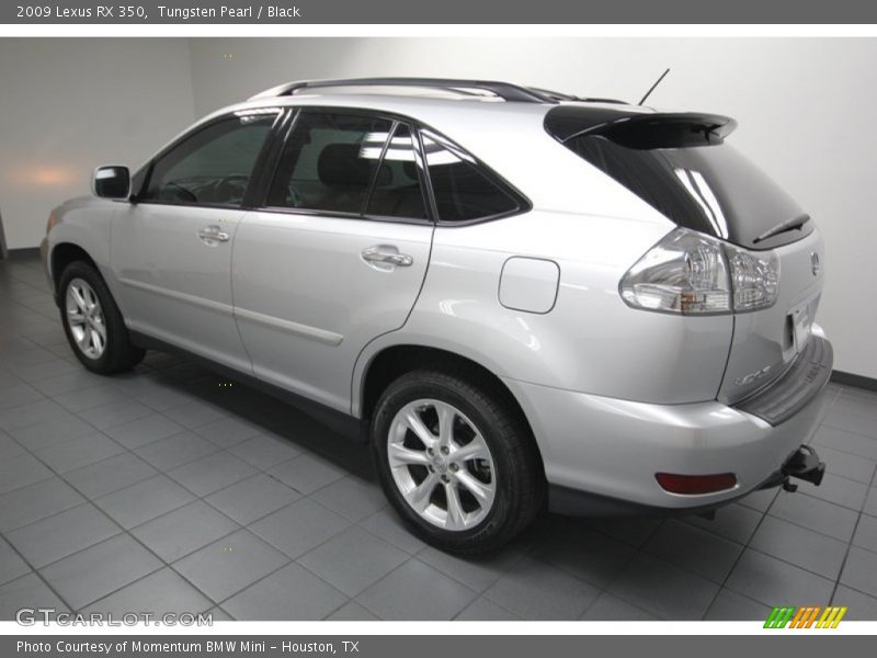 Tungsten Pearl / Black 2009 Lexus RX 350