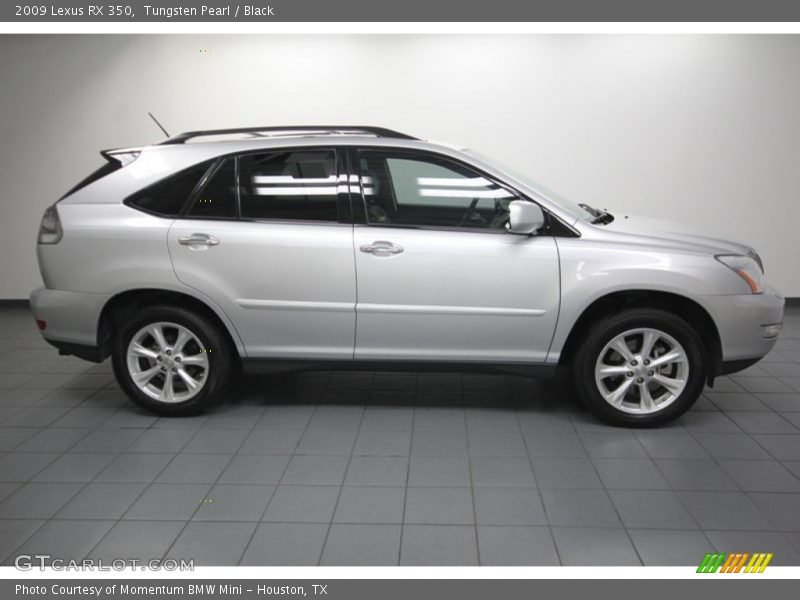 Tungsten Pearl / Black 2009 Lexus RX 350