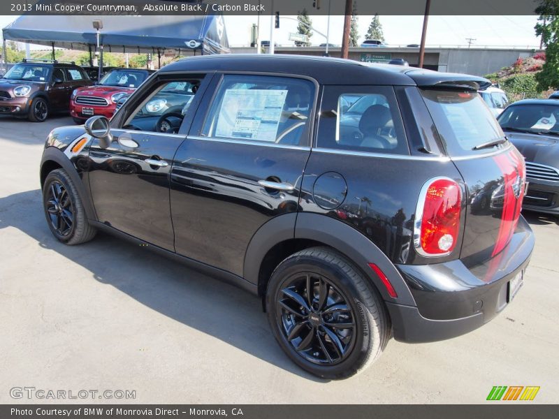 Absolute Black / Carbon Black 2013 Mini Cooper Countryman