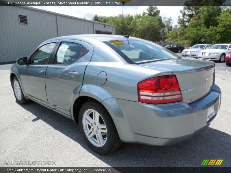 Silver Steel Metallic / Dark Slate Gray 2010 Dodge Avenger Express