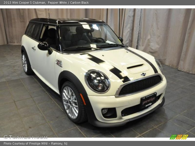 Pepper White / Carbon Black 2013 Mini Cooper S Clubman