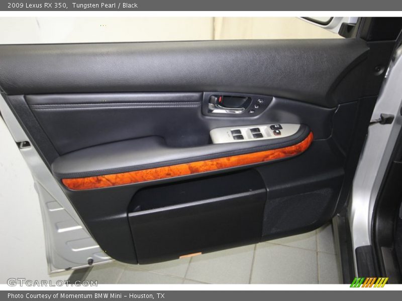 Tungsten Pearl / Black 2009 Lexus RX 350