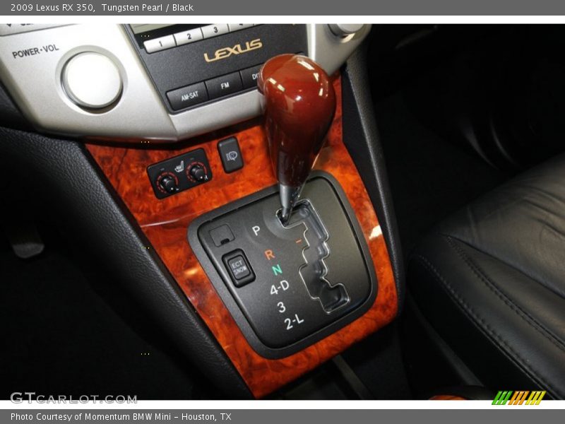Tungsten Pearl / Black 2009 Lexus RX 350