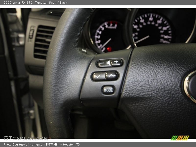 Tungsten Pearl / Black 2009 Lexus RX 350