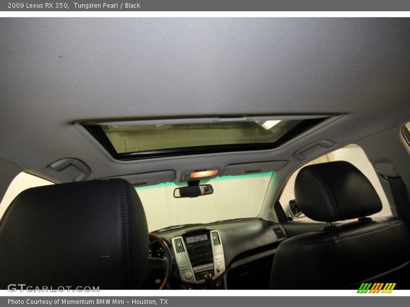 Tungsten Pearl / Black 2009 Lexus RX 350
