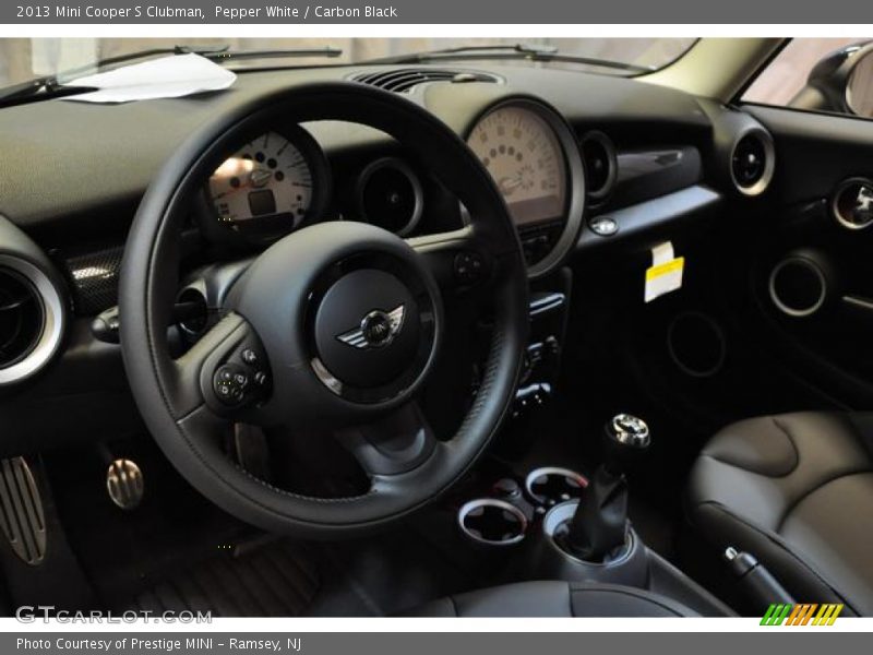 Pepper White / Carbon Black 2013 Mini Cooper S Clubman