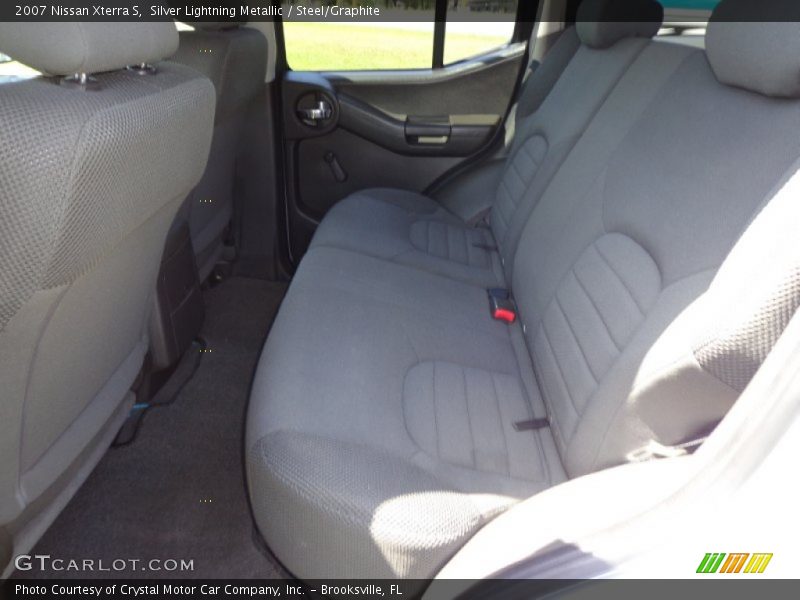 Silver Lightning Metallic / Steel/Graphite 2007 Nissan Xterra S