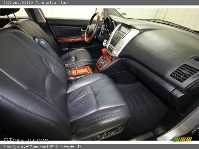 Tungsten Pearl / Black 2009 Lexus RX 350