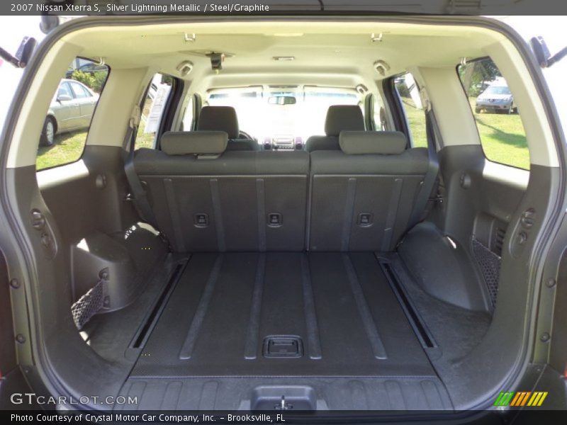 Silver Lightning Metallic / Steel/Graphite 2007 Nissan Xterra S