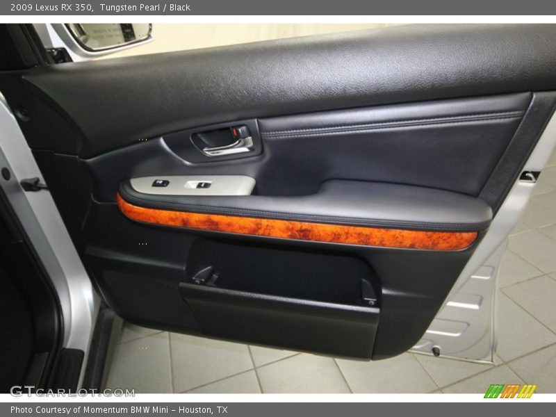 Tungsten Pearl / Black 2009 Lexus RX 350