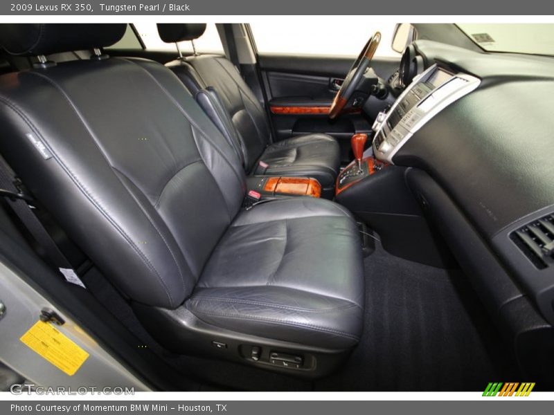 Tungsten Pearl / Black 2009 Lexus RX 350