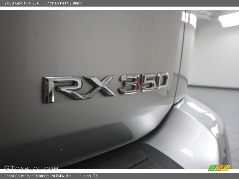 Tungsten Pearl / Black 2009 Lexus RX 350