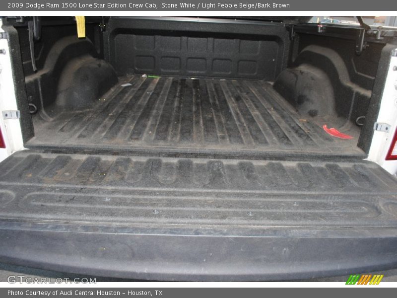 Stone White / Light Pebble Beige/Bark Brown 2009 Dodge Ram 1500 Lone Star Edition Crew Cab