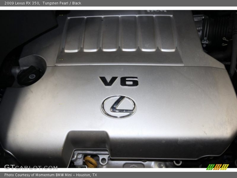 Tungsten Pearl / Black 2009 Lexus RX 350