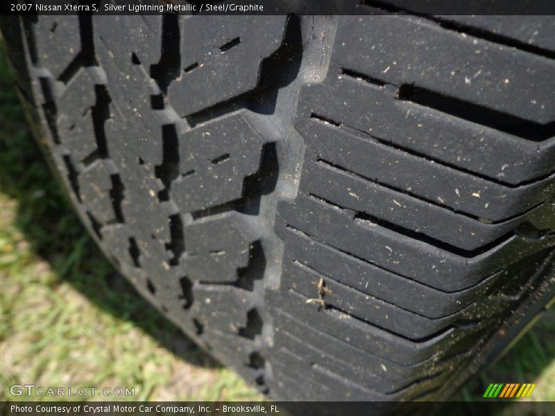 Silver Lightning Metallic / Steel/Graphite 2007 Nissan Xterra S