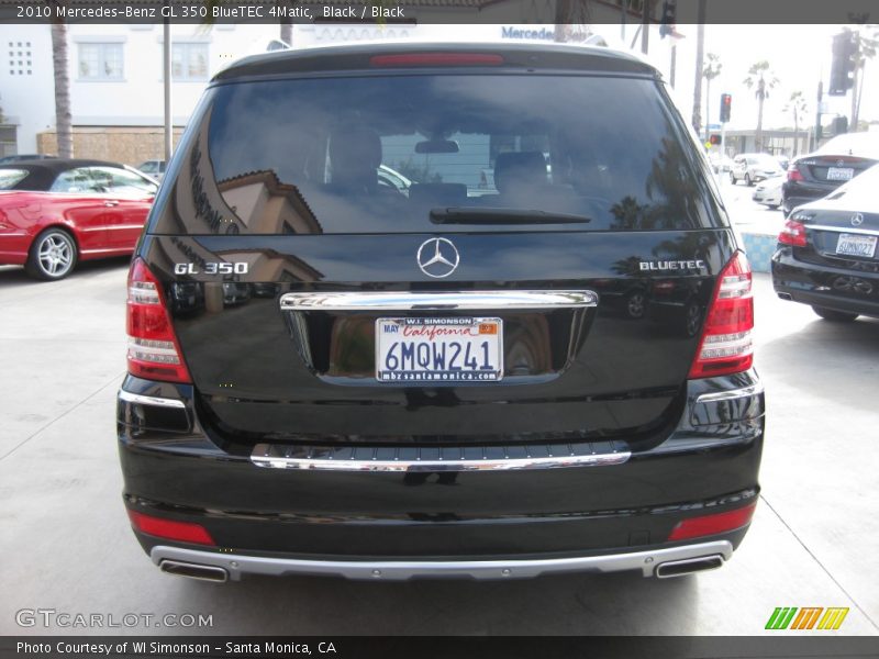 Black / Black 2010 Mercedes-Benz GL 350 BlueTEC 4Matic